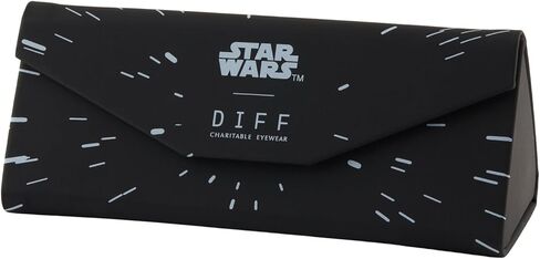 DIFF Star Wars Darth Maul نظارات شمسية مستطيلة للرجال والنساء حماية مستقطبة من الأشعة فوق البنفسجية 400، رخامي سيث أسود داثومير أحمر رمادي فلكي in Kuwait