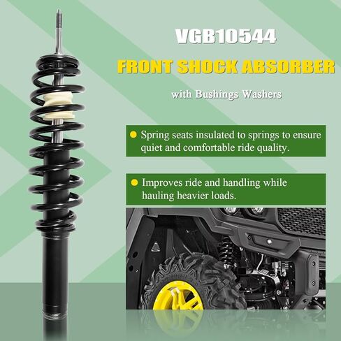 VGB10544 Shock Absorber Front Suspension Kit Fit for John Deere Gator HPX and XUV620i XUV850D - Heavy Duty Front Strut Kit (2PCS) in Saudi Arabia