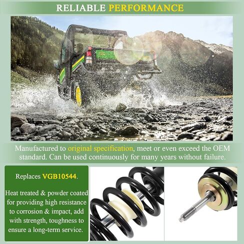 VGB10544 Shock Absorber Front Suspension Kit Fit for John Deere Gator HPX and XUV620i XUV850D - Heavy Duty Front Strut Kit (2PCS) in Saudi Arabia