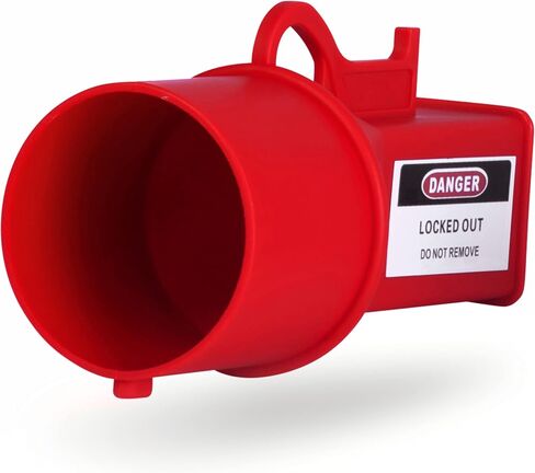 TRADESAFE Pin and Sleeve Socket Lockout Device - Electrical Lockout Tagout for Pin and Sleeve Receptacles, 2 ⁷⁄₈" Diameter, Loto Device for Lock Out Tag Out Procedures in Kuwait
