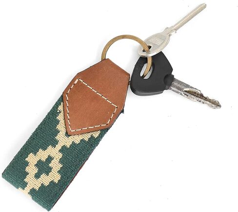 GauchoLife Leather and Woven Key Fob or Key Chain in Saudi Arabia