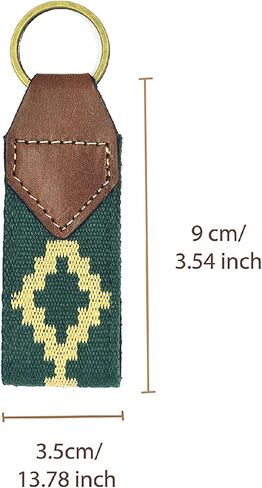 GauchoLife Leather and Woven Key Fob or Key Chain in Saudi Arabia
