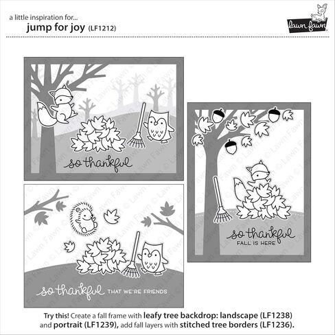 Lawn Fawn Clear Stamps - Jump For Joy (LF1212) in Saudi Arabia