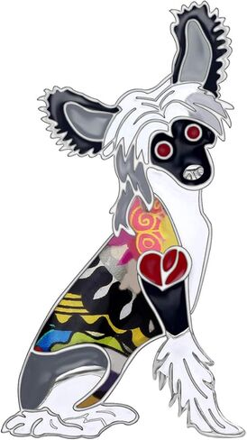 NEWEI Enamel Cute Dog Brooch Pins for Women Girls Hat Jacket Decoration in Kuwait