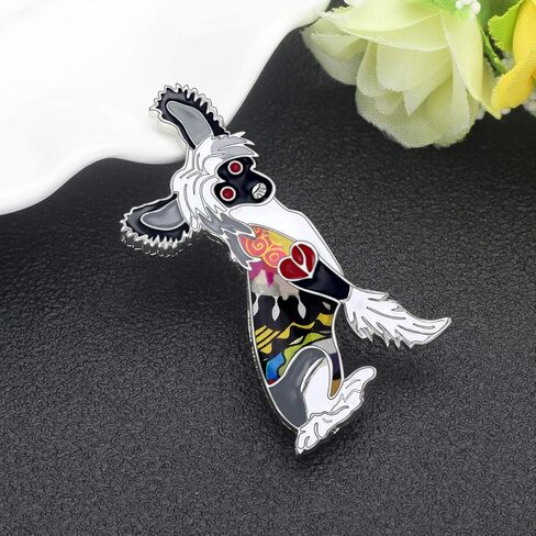 NEWEI Enamel Cute Dog Brooch Pins for Women Girls Hat Jacket Decoration in Kuwait