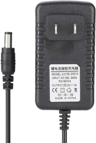 25.2V/1A Fast Charging Li-ion Charger Adapter with Multi-Level Protections 100-240V Input (US) in Saudi Arabia