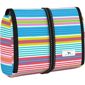 SCOUT Beauty Burrito Hanging Toiletry and Cosmetic Organizer with 3 Compartments