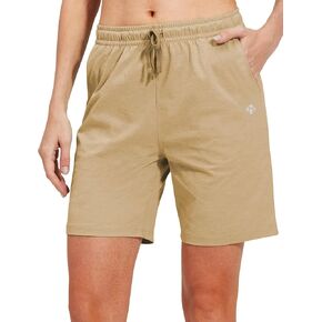 NOMINATE Womens Bermuda Workout Shorts Lightweight Sweat Yoga Shorts Casual Athletic Shorts for Summer with 3 Pockets in Kuwait