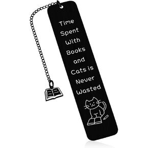 Fathers Day Gift for Pet Lover Cat Dog Gifts Cat Bookmark for Women Men Book Accessories for Reading Lovers Cat Lovers Gifts for Women Book Lovers Gifts Cute Bookmarks for Book Lovers Bookworm