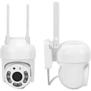 Zopsc 5G Dual Band Camera Ultra Clear Outdoor Security Camera with Intelligent Humanoid Tracking for Home Security QX65 Camera (US Plug)