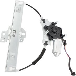 BOXI 748-618 Rear Passenger Side Power Window Regulator with Motor Fit for Ford Escape 2001-2007 for Mercury Mariner 2005-07 / Silvery / 6L8Z7827000BA