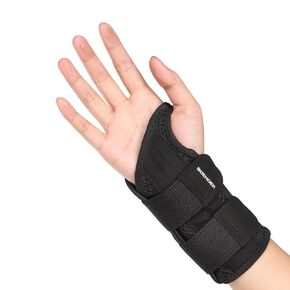 Wrist Brace for Carpal Tunnel, Wrist Brace Night Support, Adjustable Wrist Splint Right Left Hand, Wrist Support for Women and Men, for Relief Pain of Arthritis, Tendonitis, Sprains (S/M)