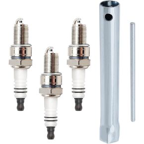 3PS F7RTC Spark Plug Replacement for NGK 5534/BPR7ES V-line-19, for Bosch 7992/WR5DC 4038/WR5DP, for Champion 332/RN7YC 415/RN9YC 818/RN2C,for Denso W22EPR-U/3088, for ACDelco R41CXLS