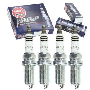 4 pc NGK Iridium IX Spark Plugs compatible with Nissan Altima 2.5L L4 2002-2006