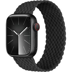 SOLOLUP Braided Solo Loop for Apple Watch Bands 40mm 41mm 44mm 45mm 38mm 42mm iWatch Ultra/2 Band 49mm Woman Men,Stretchy Nylon Sport Elastic Wristband for Apple Watch Ultra2 Series 9 8 7 6 5 4 3 SE