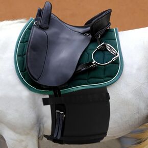 horse Belly Band for Spur Protection, horse Protective Belly Guard，belly guard for horse，belly wrap horse black Elastic Horse Belly Protection Band horse anti friction and anti-scratch