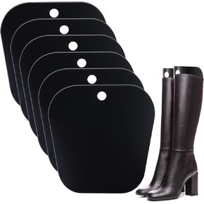 Ruisita 6 Pack Reusable Boots Tall Support Boot Shapers Form Inserts for Preventing Bending and Creasing
