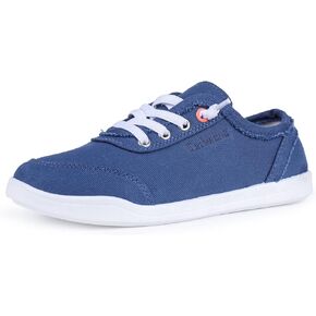 TACHOHEN Slip-On Sneakers for Women Comfort Casual Canvas Shoes with Orthotic Insole Arch Support Shoes