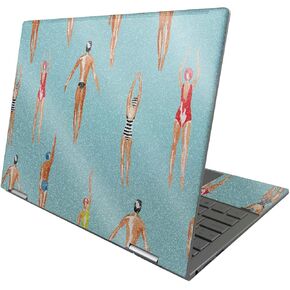 MightySkins Glossy Glitter Skin Compatible with HP Envy x360 13" (2022) - Upstream | Protective, Durable High-Gloss Glitter Finish | Easy to Apply, Remove, and Change Styles | Made in The USA