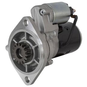 RAREELECTRICAL NEW 12V 15T STARTER MOTOR COMPATIBLE WITH YANMAR ENGINE S114-257 S114257 S114-257G S114-483A S114-257, S114257, S114-257G, S114257G, S114-483, S114483, S114-483A, S114483A 129573-77010,