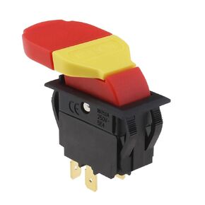 On-Off Paddle Switch Electric Tool Button Switch for Equipment Pull Planer Band Saws Drill Press Switch Replacement Part Compatible with Dewalt D2751 901801