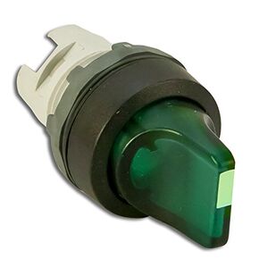 ABB M3SS1-11G مشغل مفتاح التحديد، 22 ملم، تمت صيانته، أخضر، 3 مواضع