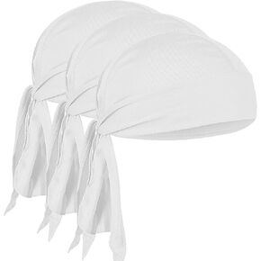 SUZALA Sweat Wicking Doo Rag - Dew Rag Cooling Helmet Liner - Breathable Helmet Do Rag for Men and Women
