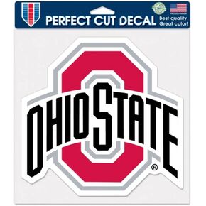 Ohio State Buckeyes OSU NCAA 8" X 8" Color Die-Cut Decal