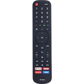 ERF2A60 Replaced Voice Remote fit for Hisense Smart 4K TV 65H9F 55H9F 55H8F 65H8F 50H8F 43H6570F 50H6570F 55H6570F 65H6570 55H9020F 55H9030F 55H9040F 55H9050F 55H9070F 55H9F1 65H9F1 65H9020F