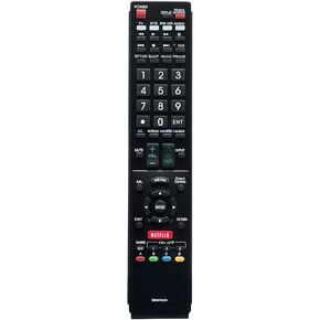 GB004WJSA Replace Remote Applicable for Sharp AQUOS TV LC-60C7500U LC-80C6500U LC-70LE650U LC-42LE540U LC-46LE540U LC-40LE830U LC-40LE830UA LC-40LE830UB LC-40LE832U LC-52C6400U LC-52LE640U LC-70LE640U