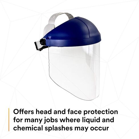 3M غطاء رأس سقاطة H8A، 82782-00000، مع 3M Clear Propionate Faceshield W96 in Saudi Arabia