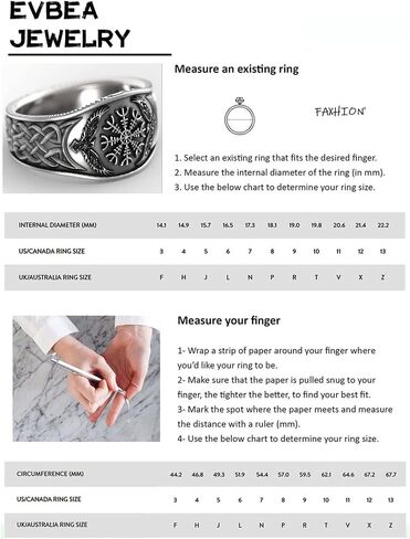 Rings for Men Celtic Knot Viking Signet Stainless Steel Anxiety Band Ring Biker Thumb Vintage Retro Gothic Party 4 PCS Set Size 7-12 in Saudi Arabia