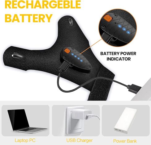Father's Day Gifts, Rechargeable LED Flashlight Gloves, Best Dad Ever Gifts from Wife, Son, Fishing Gifts for Men, Birthday Gifts for Boyfriend, Husband, Gifts for Him Who Wants Nothing in Saudi Arabia