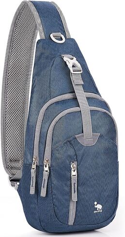 Kimlee Sling Bag Crossbody Bags Men, Travel Hiking Chest Daypack for Women One Strap Backpack Lightweight Over Shoulder Bag in Kuwait