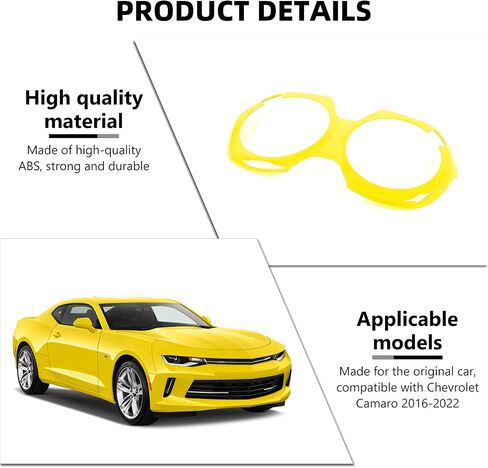 for Camaro Air Outlet Vent Cover, Center Console A/C Air Conditioner Outlet Vent Trim Compatible with 2016-2023 Chevrolet Chevy Camaro Interior Accessories, Blue in Saudi Arabia