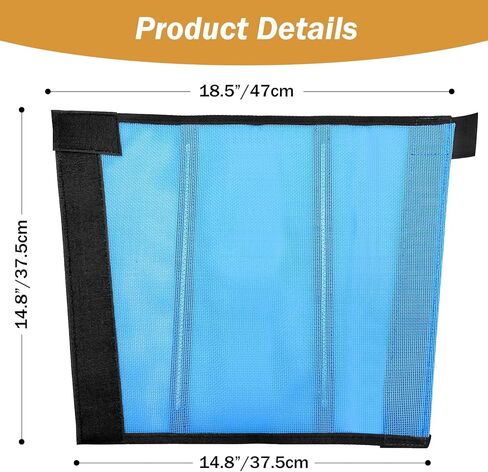 مجموعة من 16 حذاءًا شبكيًا للحصان، حذاء حصان شبكي قابل للتنفس، حذاء حصان واقي، سروال ضيق للحصان لمنع الذباب ولدغات البعوض - يقلل من تعب الساق، والركاب وإصابات الحافر in Saudi Arabia