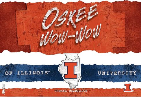كوب معزول من Tervis Illinois Fighting Illini College مع غلاف وغطاء برتقالي، 24oz، شفاف in Kuwait