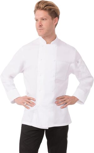 Chef Works Men's Calgary Cool Vent Basic Chef Coat in Saudi Arabia