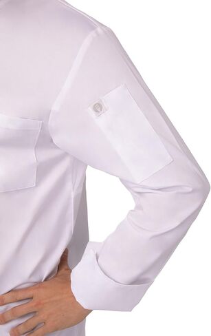 Chef Works Men's Calgary Cool Vent Basic Chef Coat in Saudi Arabia