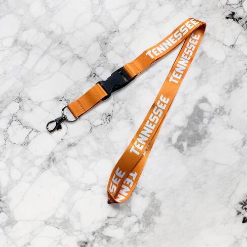 Desert Cactus University of Tennessee Lanyard Car Keys ID Badge Holder Keychain Detachable Breakaway Snap Buckle (Orange) in Saudi Arabia
