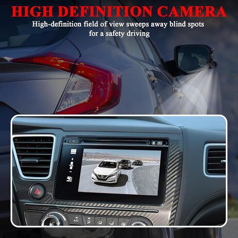 مرآة جانبية للركاب الأيمن من ونفون تناسب 2016 2017 2018 2019 2020 هوندا سيفيك، مرايا مزودة بالطاقة | مسخن | الكاميرا | استبدال الطي اليدوي HO1321284، 76208TBCA03ZA-PFM (11 دبابيس) in Kuwait