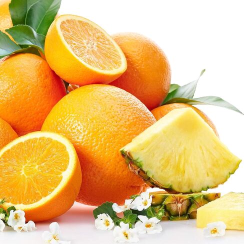 شموع قوية مجنونة للمنزل المعطرة | شمعة معطرة بفتيلتين بوزن 13 أونصة باللون البرتقالي | شموع زينة | شموع كبيرة تحترق لمدة 60-70 ساعة in Saudi Arabia