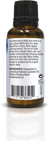 خلطات الطبيعة الأثيرية 100% زيت طبيعي للنوم 30 مل in Kuwait