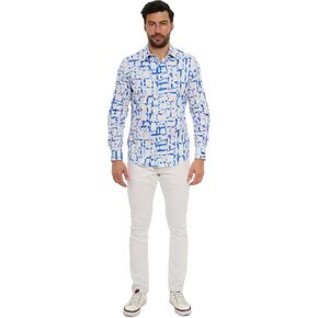 Robert Graham Men's Triton Long Sleeve Woven Shirt in Kuwait