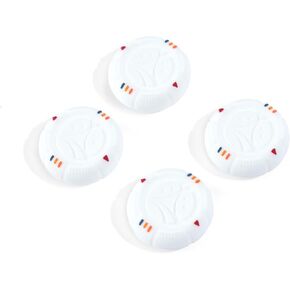 GeekShare 4PCS Thumb Grip Caps for Steam Deck & Asus Rog Ally, Anti-Slip Joystick Cover Set Silicone Thumbstick Caps - Starry Sky