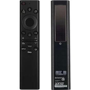 Original Voice Remote Control - BN59-01385A Solar Charging for Samsung 2021 and 2022 and2023 Smart TVs. Also Bn59-01385B Full Function Replacement