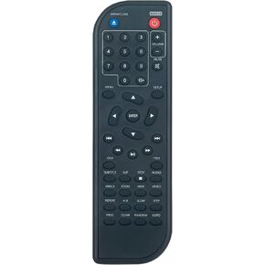 Replace Remote Controller Compatible with Craig Portable CD DVD Video Player CVD401A CVD512A
