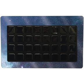 MightySkins Glossy Glitter Skin Compatible with Elgato Stream Deck XL - Astro Sky | Protective, Durable High-Gloss Glitter Finish | Easy to Apply, Remove, and Change Styles | Made in The USA