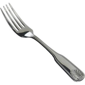 Winco St 12-Piece Toulouse Dinner Fork Set, 18-0 Extra Heavy Weight Stainless Steel, Silver