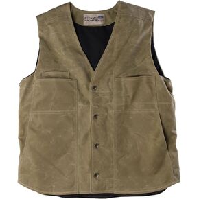 Stormy Kromer The Waxed Button Vest with Lining in Kuwait